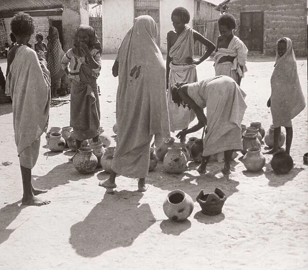1940s East Africa -the market in Bardera - Somalia