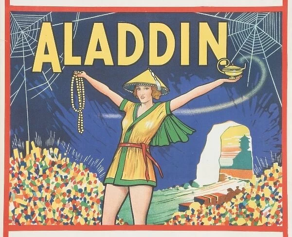 Aladdin theatre poster