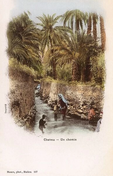 Algeria - Chetma - Waterway