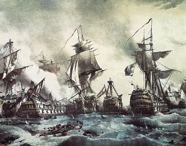 Battle of Trafalgar, 21st October 1805