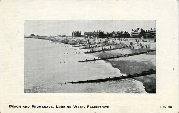 Beach & Promenade, Felixstowe, Suffolk