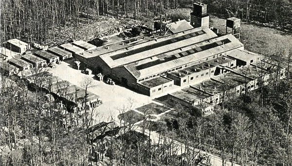 Bovril factory at Ampthill, Bedfordshire, WW2