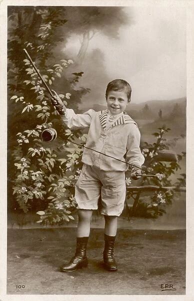 Boy Plays Diabolo  /  1905