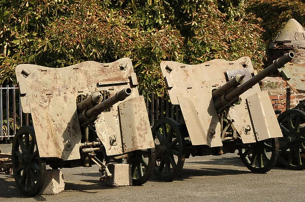 Cannons. Military Museum. Belgrade. Serbia