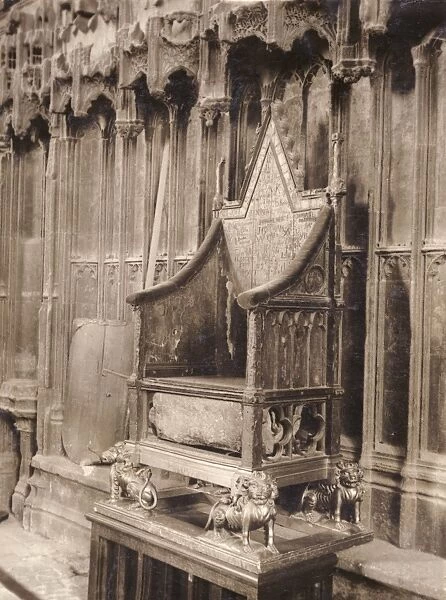 Coronation Chair, Westminster Abbey, London