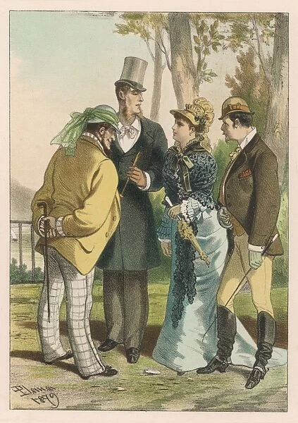 Costume Men & Woman 1879