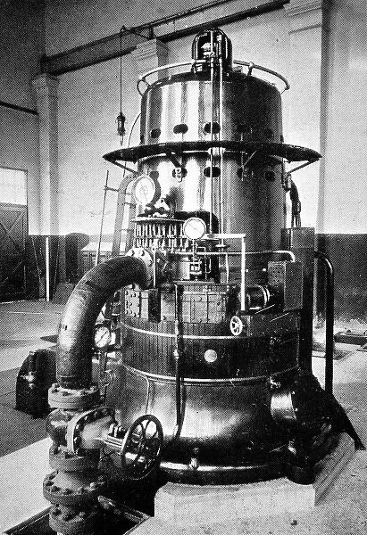 A Curtis Vertical Turbine, 1904