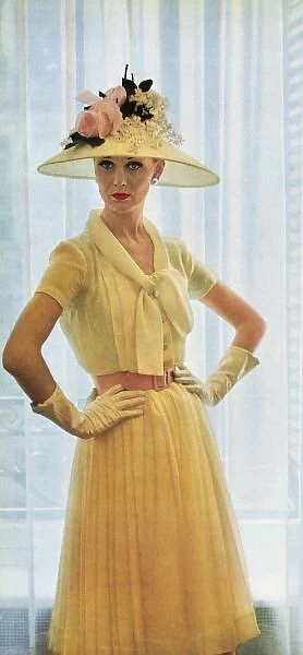 Dress by Pierre Balmain, 1960