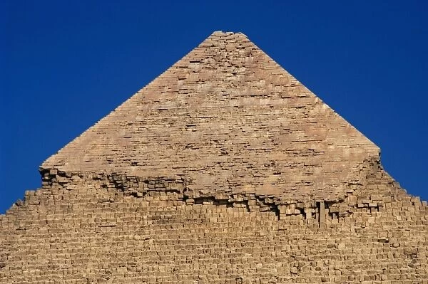 Egypt. Pyramids of Giza. The Pyramid of Khafre