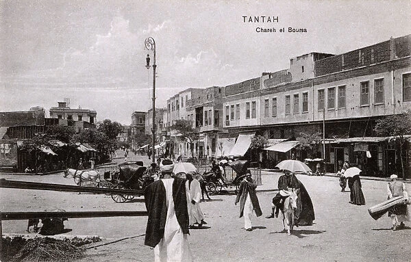 Egypt - Tanta - Street Scene - Chareh el Boursa