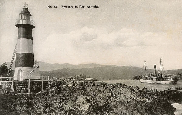Entrance to Port Antonio, Jamaica, West Indies