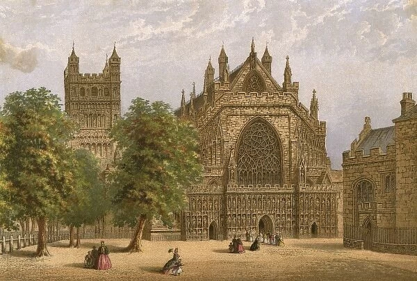 Exeter Cathedral  /  1876