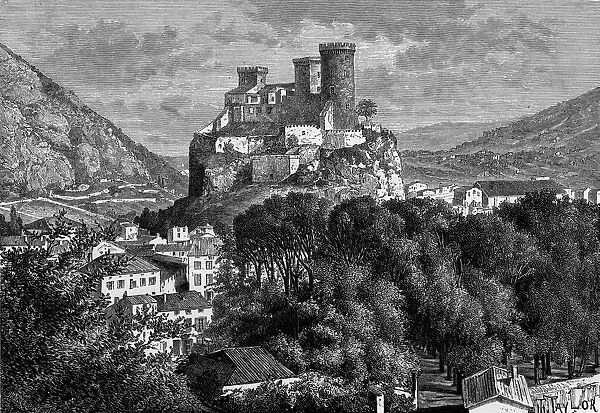 Foix, France, 1835