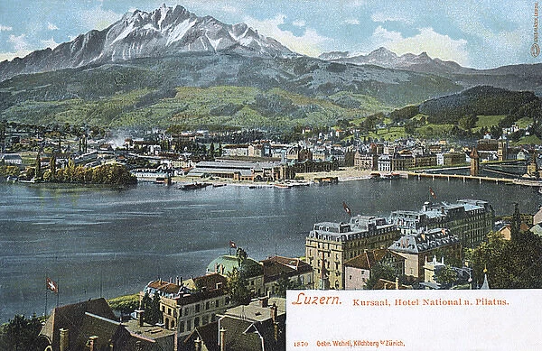 General view of Lucerne, Switzerland