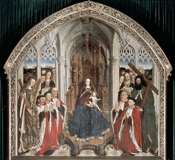 Gothic Art. Spain. Lluis Dalmau (flourished between 1431-146