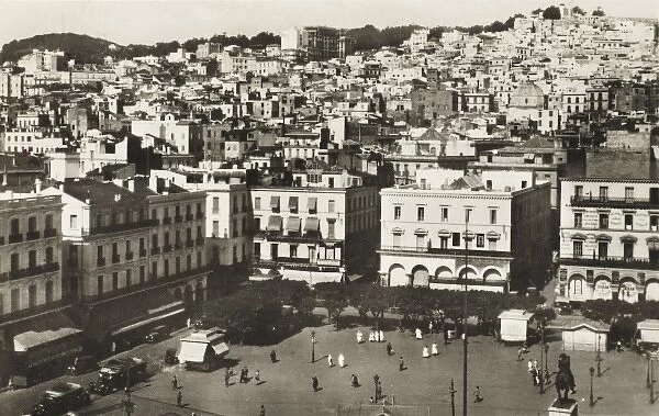 Government Square and the Casbah, Algiers, Algeria