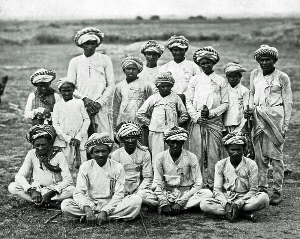 Group of Bheels (Bhels), Sindh, India (now Pakistan)