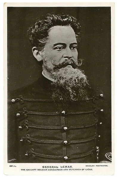 Head and shoulders of Belgian General Leman