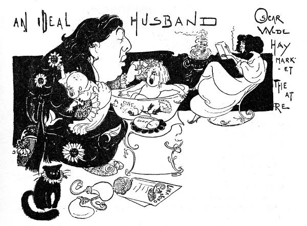 An Ideal Husband, Oscar Wilde caricature