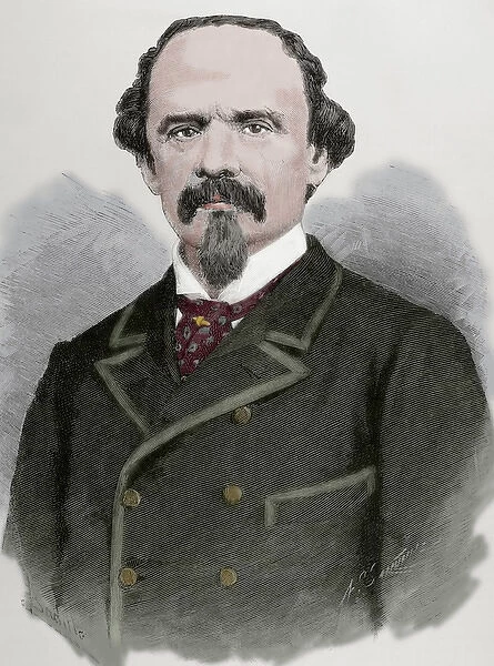 Ignacio Mariscal (1829-1910). Mexican writer, diplomat and p