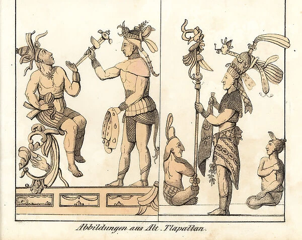 Illustrations from Tlapallan, Mexico
