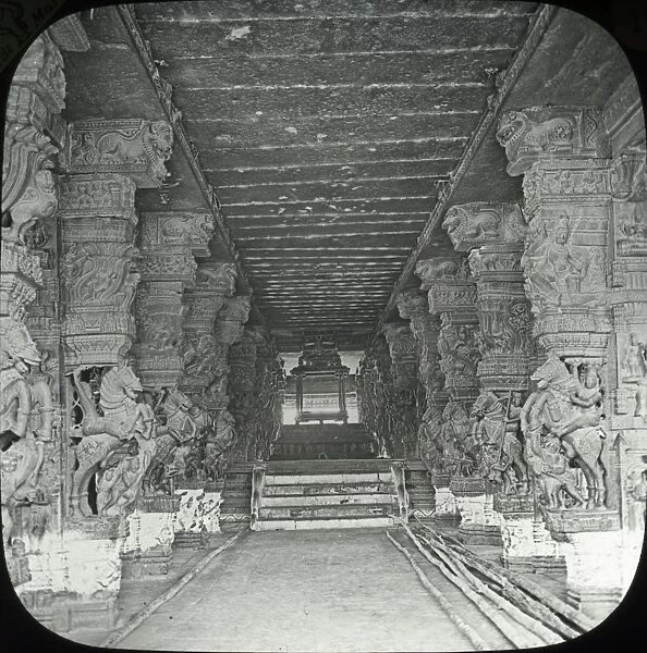 India - Interior of Hindu Temple