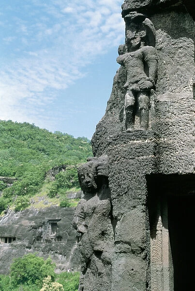India. Maharashtra. Ajanta Caves