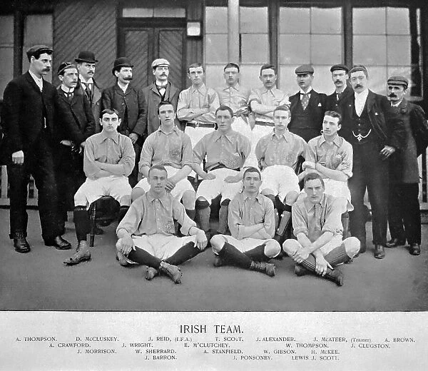 Ireland Football Team in the 1890s