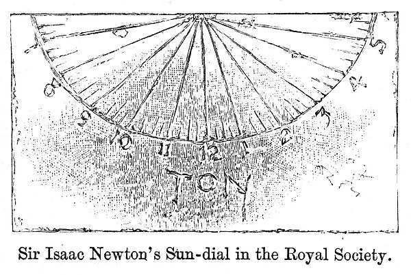 Isaac Newtons Sundial