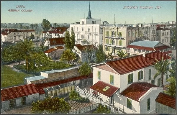 Israel  /  Jaffa German 1905
