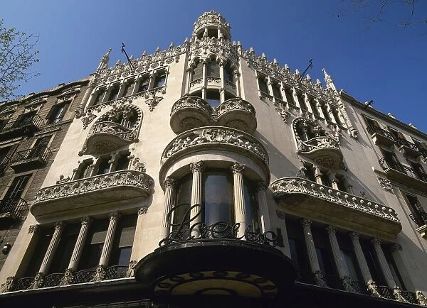 Lleo Morera House. Barcelona. Catalonia. Spain