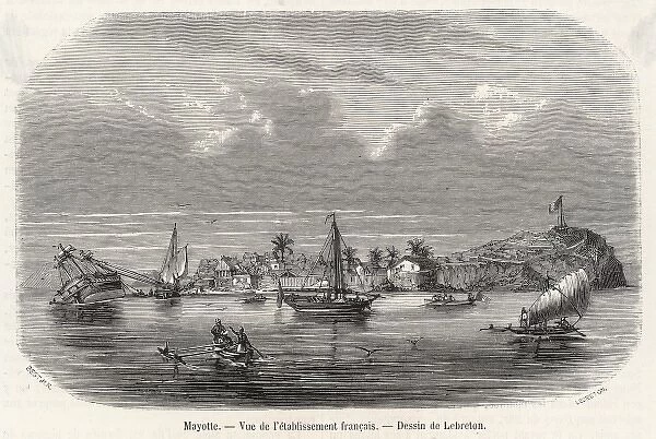 Madagascar  /  Comoros 1855