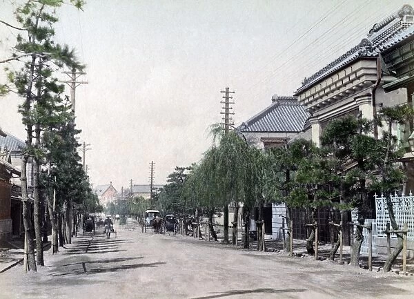 Main Street, Yokohama, Japan, circa 1890