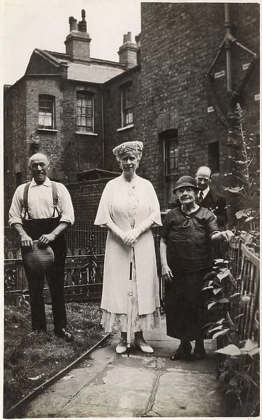 Her Majesty Queen Mary visits an East End Garden