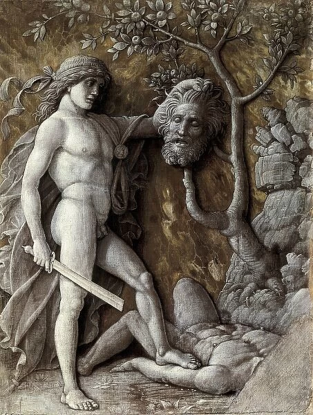 MANTEGNA, Andrea (1431-1506). David with the