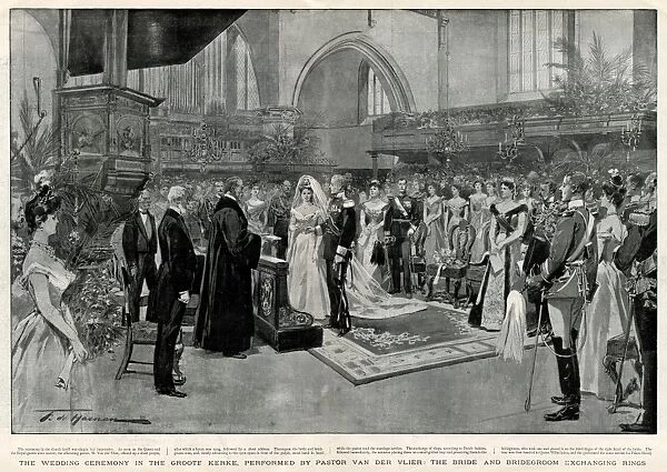 Marriage of Wilhelmina of Netherlands & Prince Henry