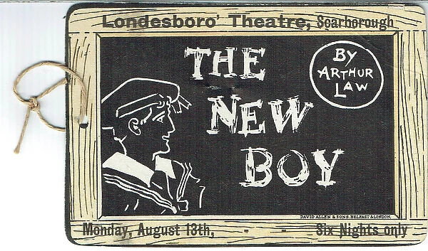 The New Boy by Arthur Law