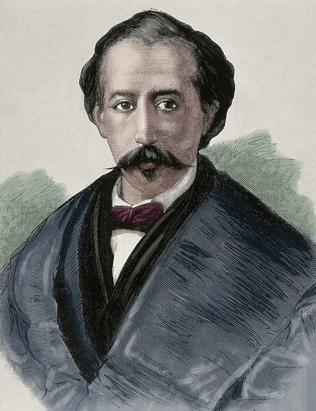 Nicolas Diaz de Benjumea (1820-1884). Spanish writer. Portra