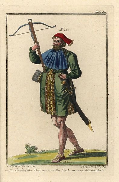 A nobleman from Friesland in full dress