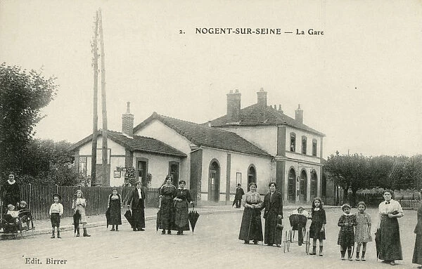 Nogent-sur-Seine, Aube, France - The Station