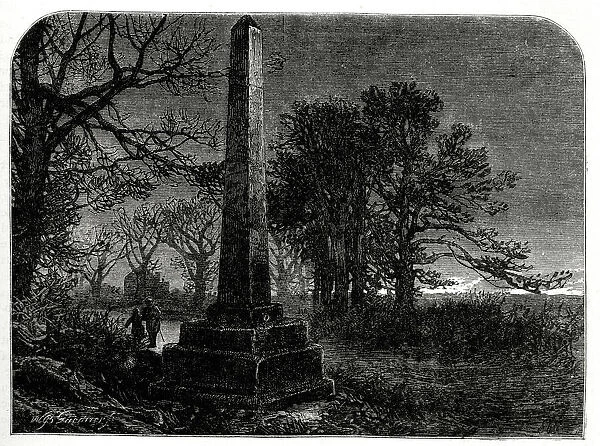 Obelisk at Chipping Barnet commemorating the Battle of Barnet