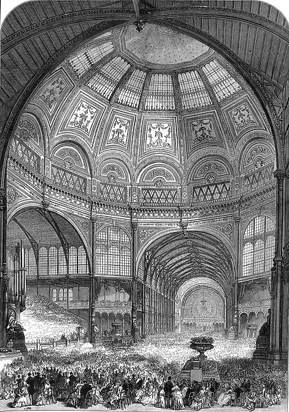 The Opening of the Alexandra Palace, London, 1873