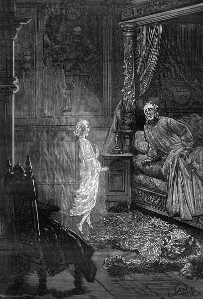 Paranormal apparation: shining infant & Viscount Castlereagh
