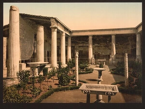 Peristyle of the House of Vetti, Pompeii, Italy
