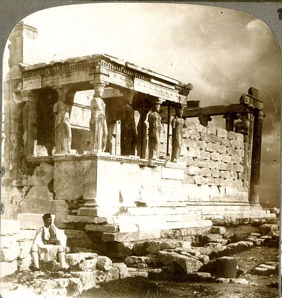 Porch of the Maidens, part of the Erechtheion, Athens