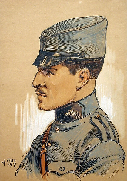 Portrait of a Italian Officer