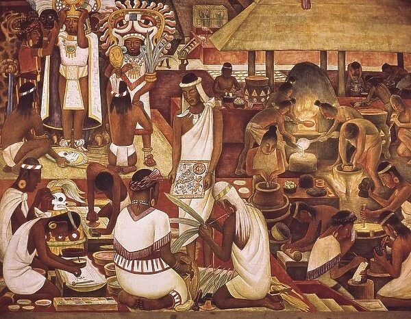 Pre-Columbian America. Zapotec culture
