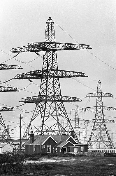 Pylons, Romney Marsh, Kent