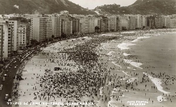 Rio de Janeiro, Brazil - Copacabana Beach