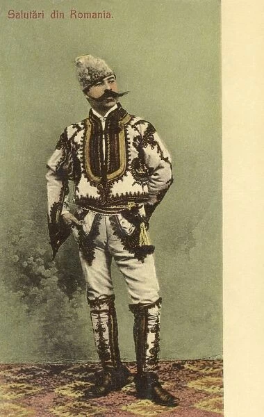 Romanian Man in traditional costume